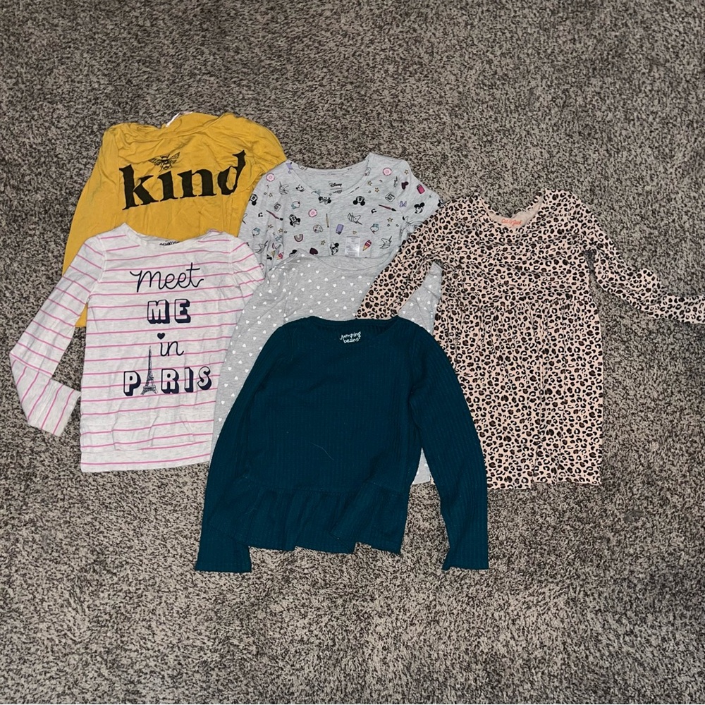 5/6 girls bundle long sleeve